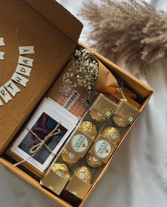 Customized chocolate gift box